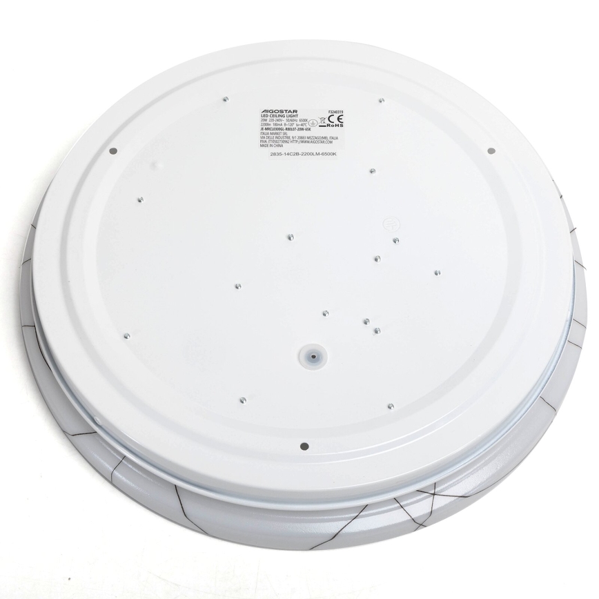 Aigostar - Φωτιστικό οροφής LED LED/20W/230V 6500K διάμετρος 33cm