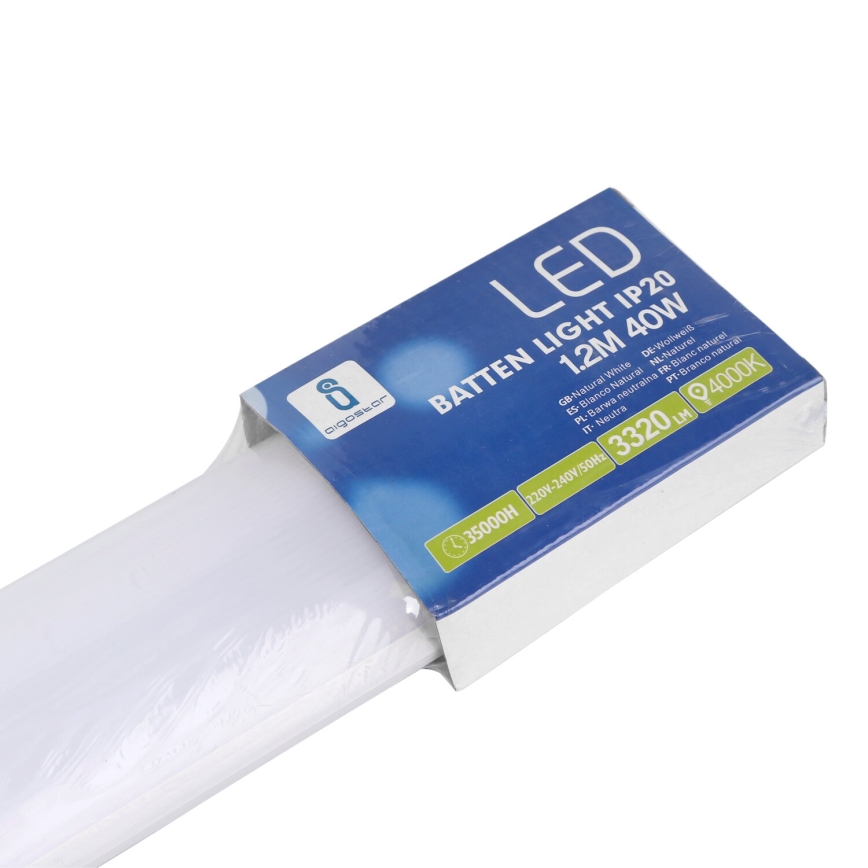 Aigostar - Φωτιστικό σποτ Κουζίνας LED για κάτω από το ντουλάπι LED/40W/230V 4000K 120 cm λευκό