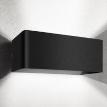Aigostar - Φωτιστικό τοίχου LED LED/12,5W/230V 20x10 cm μαύρο