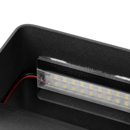 Aigostar - Φωτιστικό τοίχου LED LED/5,5W/230V 10x10 cm μαύρο