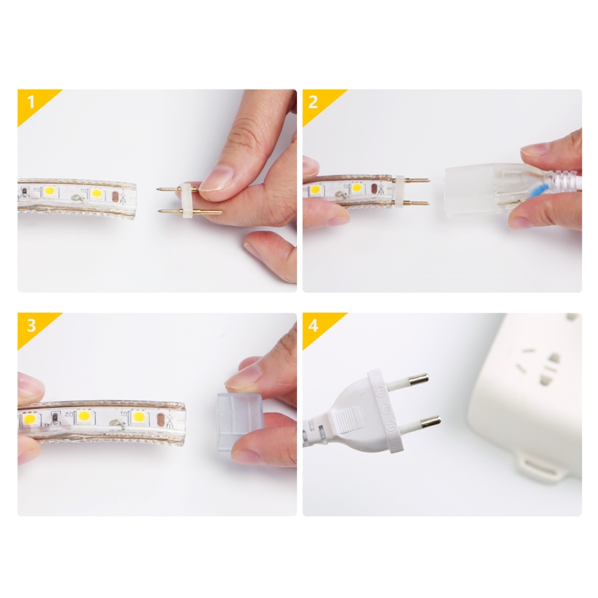 Aigostar - Φωτοταινία εξωτερικού χώρου LED 50m LED/350W/230V 6500K IP65
