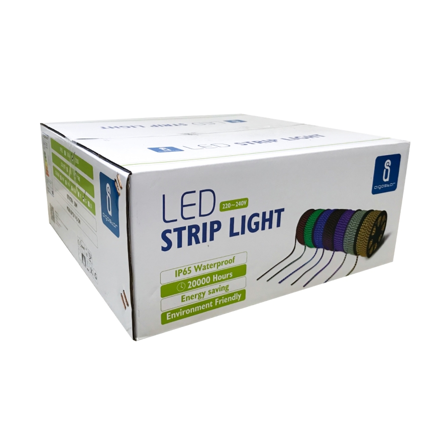 Aigostar - Φωτοταινία εξωτερικού χώρου LED 50m LED/350W/230V πράσινο IP65