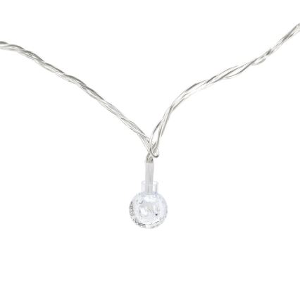 Aigostar - Χριστουγεννιάτικα λαμπάκια εξωτερικού χώρου LED 100xLED/8 λειτουργίες 13m IP44 θερμό λευκό