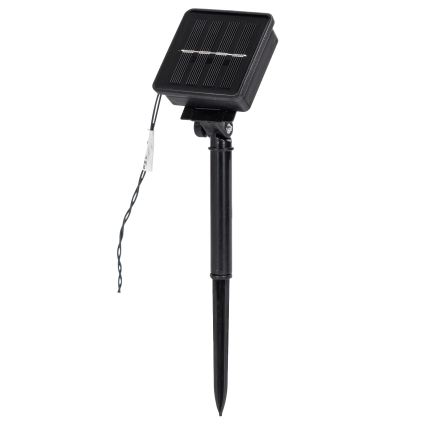 Aigostar - LED ηλιακή χριστουγεννιάτικη γιρλάντα 200xLED/8 λειτουργίες 22m IP65 ψυχρό λευκό 800 mAh