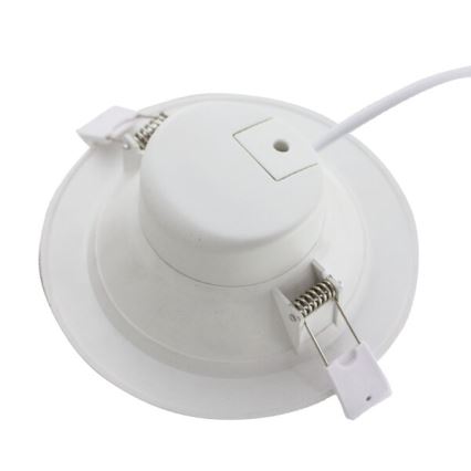 Aigostar - Χωνευτό Φωτιστικό μπάνιου LED LED/15W/230V 6000K IP44 διάμετρος 14,5 cm λευκό