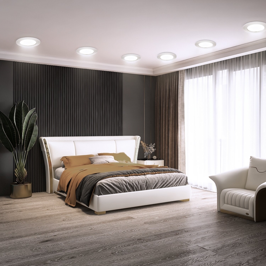 Aigostar - Χωνευτό Φωτιστικό LED ULTRATHIN LED/9W/230V 6000K λευκό