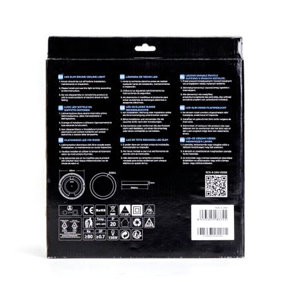 Aigostar - Χωνευτό Φωτιστικό LED ULTRATHIN LED/9W/230V 6000K λευκό