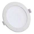 Aigostar - Χωνευτό Φωτιστικό μπάνιου LED LED/10W/230V 6000K IP44 διάμετρος 11,5 cm λευκό