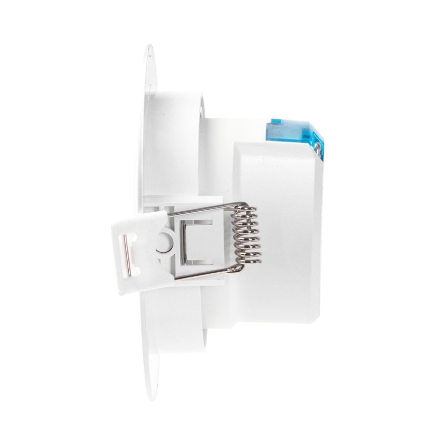 Aigostar - Χωνευτό φωτιστικό οροφής LED/7W/230V 3000K διάμ. 8,5 cm ζεστό λευκό