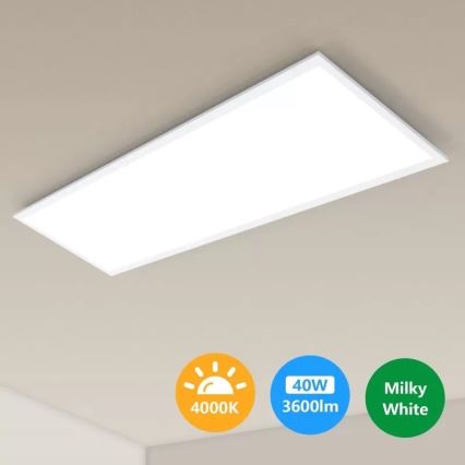 Aigostar - Χωνευτό πάνελ οροφής LED LED/40W/230V 4000K 30x120cm