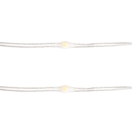 Aigostar - Χριστουγεννιάτικα λαμπάκια LED 100xLED/3xAA 10,3m πολύχρωμα