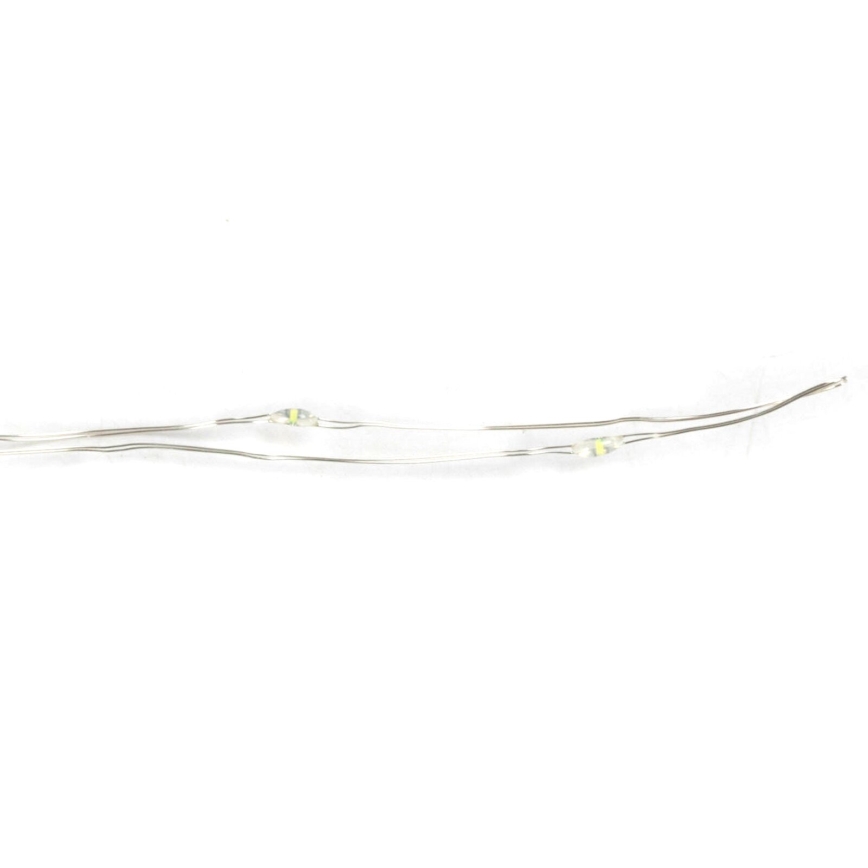 Aigostar - Χριστουγεννιάτικα λαμπάκια LED 100xLED/3xAA 10,3m ψυχρό λευκό