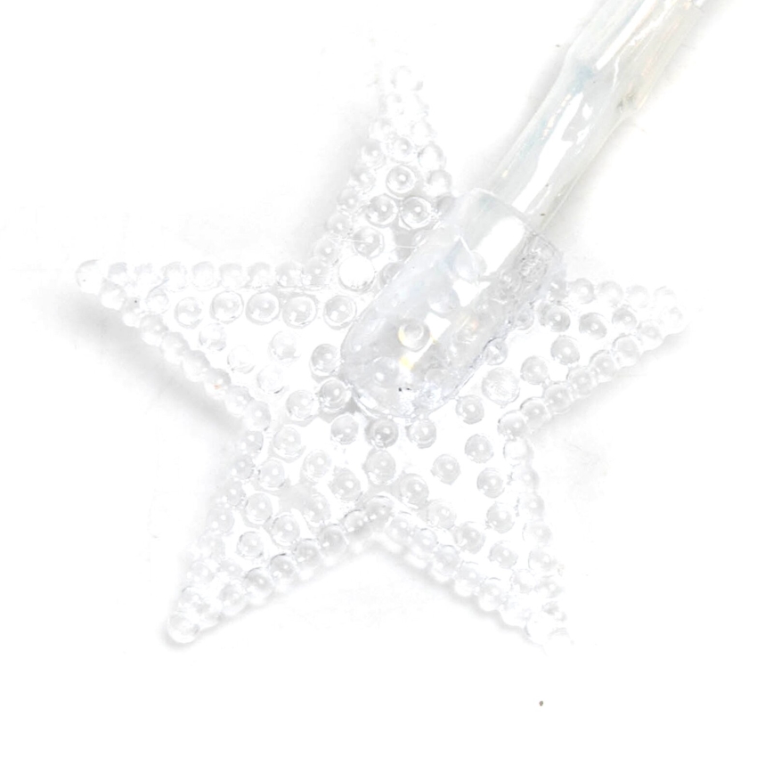 Aigostar - Χριστουγεννιάτικα λαμπάκια LED 20xLED/3xAA 3,3m αστέρια