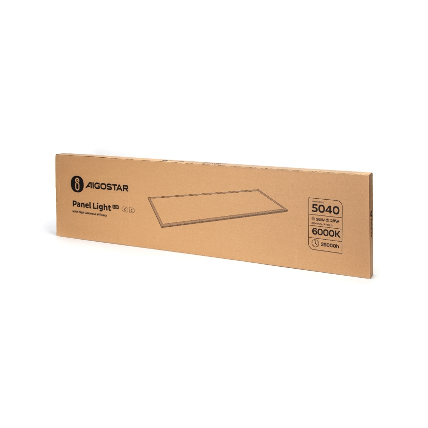 Aigostar - Χωνευτό πάνελ οροφής LED LED/28W/230V 120x30 cm 6000K