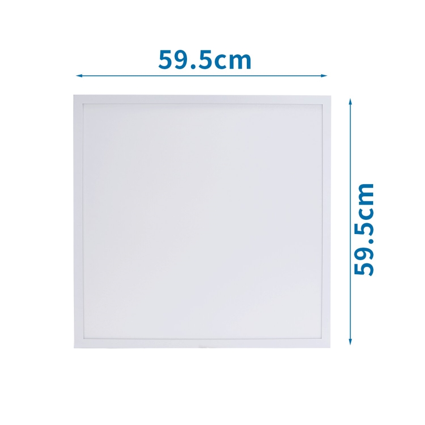Aigostar - Χωνευτό πάνελ οροφής LED LED/40W/230V 6500K 60x60cm λευκό