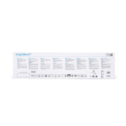 Aigostar - Χωνευτό πάνελ οροφής LED LED/50W/230V 4000K 120x30cm λευκό