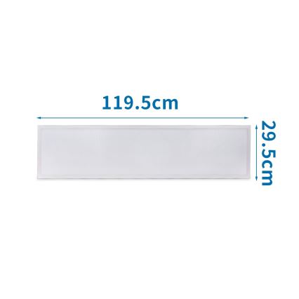 Aigostar - Χωνευτό πάνελ οροφής LED LED/50W/230V 4000K 120x30cm λευκό