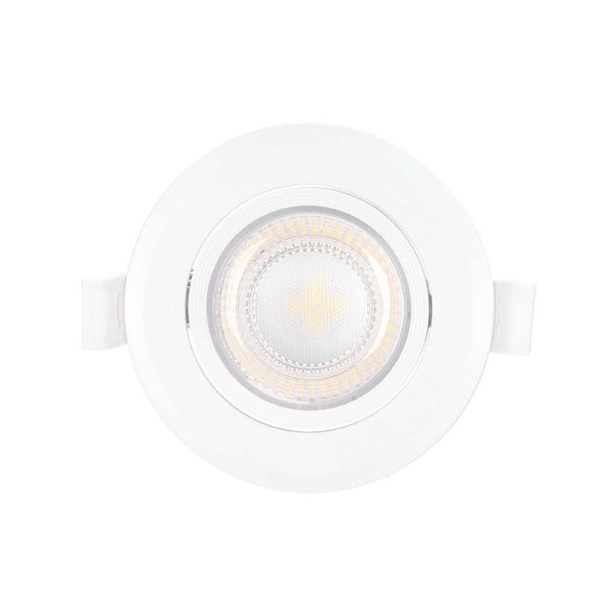 Aigostar - Χωνευτό φωτιστικό LED 5W/230V, 3000K, Ø 8,5 cm, λευκό