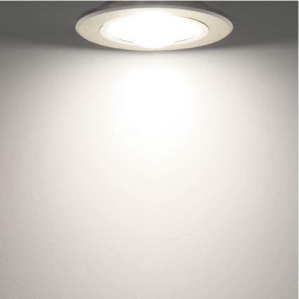 Aigostar - Χωνευτό Φωτιστικό LED LED/18W/230V διάμετρος 17 cm 6000K λευκό