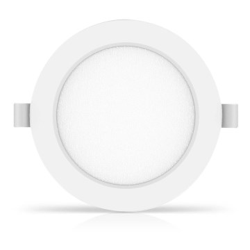 Aigostar - Χωνευτό Φωτιστικό LED LED/9W/230V 3000K διάμετρος 11,8 cm λευκό