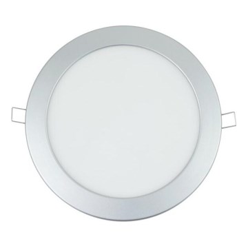 Aigostar - Χωνευτό Φωτιστικό LED ULTRATHIN LED/20W/230V 3000K ματ χρώμιο
