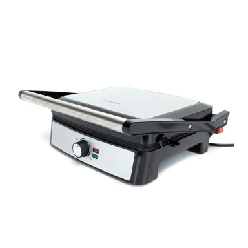 Aigostar - Ψηστιέρα επαφής 2200W/230V μαύρο/ανοξείδωτο