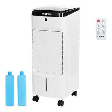 Aigostar - Ψύκτης αέρα 60W/230V λευκός + τηλεχειριστήριο