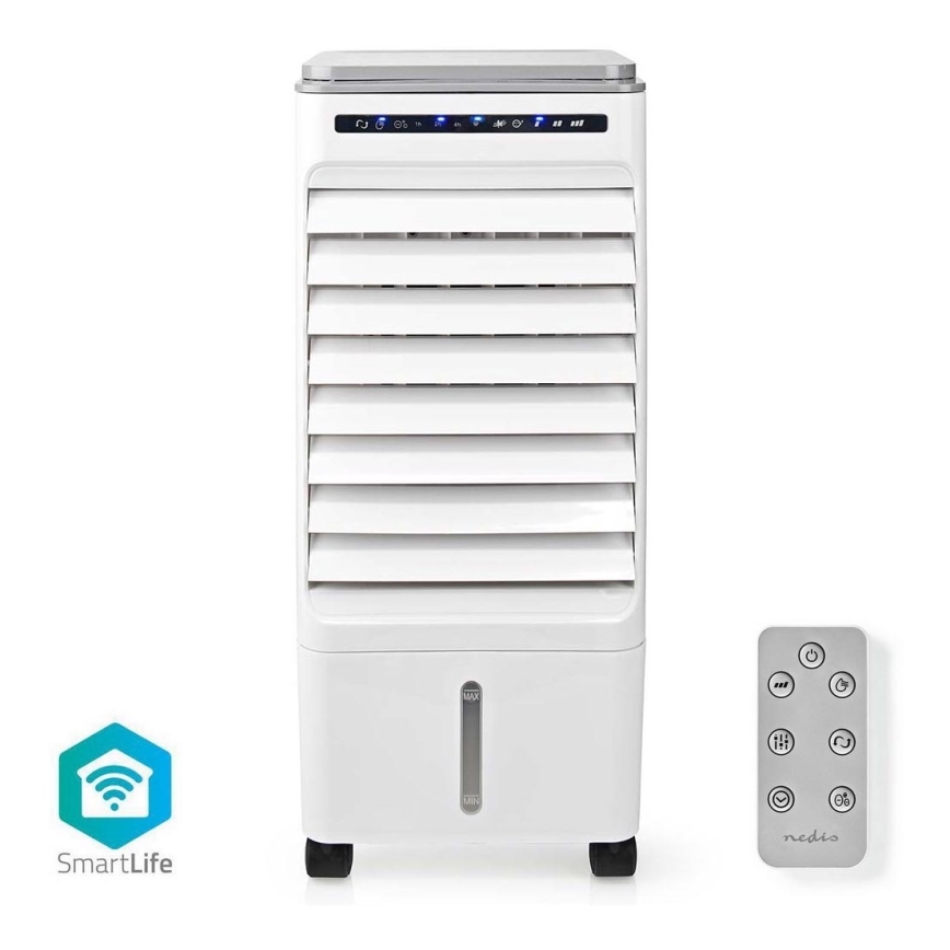Air cooler 65W/230V Wi-Fi Tuya λευκό + τηλεχειριστήριο