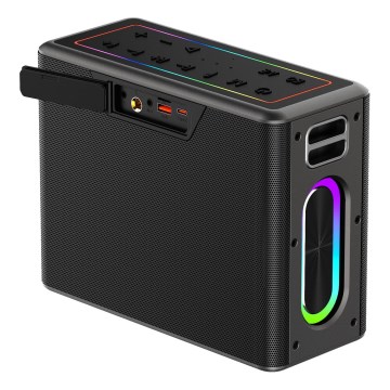 AKAI ABTSW-120 - Ασύρματο ηχείο με δύο μικρόφωνα 80W/4000 mAh IPX6