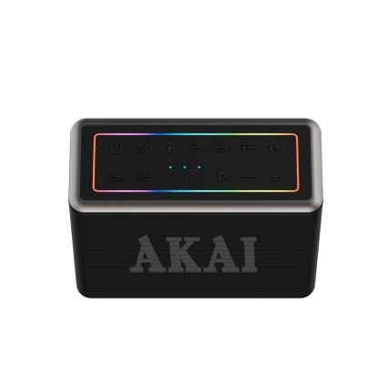 AKAI ABTSW-120 - Ασύρματο ηχείο με δύο μικρόφωνα 80W/4000 mAh IPX6
