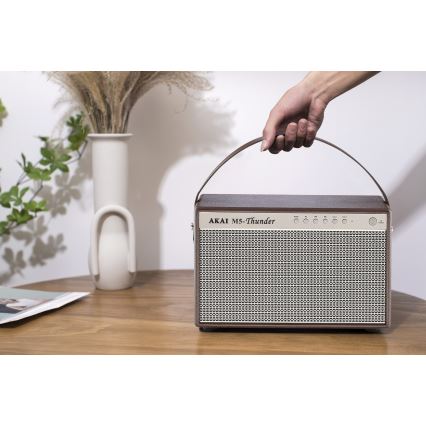 AKAI M5 THUNDER COFFEE - Ασύρματο ηχείο 70W/8000 mAh