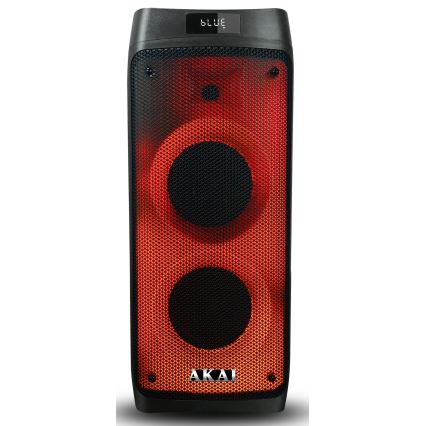 AKAI PARTY BOX 810 - Ασύρματο ηχείο 65 W / 230 V, μπαταρία 5000 mAh + τηλεχειριστήριο