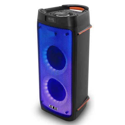AKAI PARTY BOX 810 - Ασύρματο ηχείο 65 W / 230 V, μπαταρία 5000 mAh + τηλεχειριστήριο
