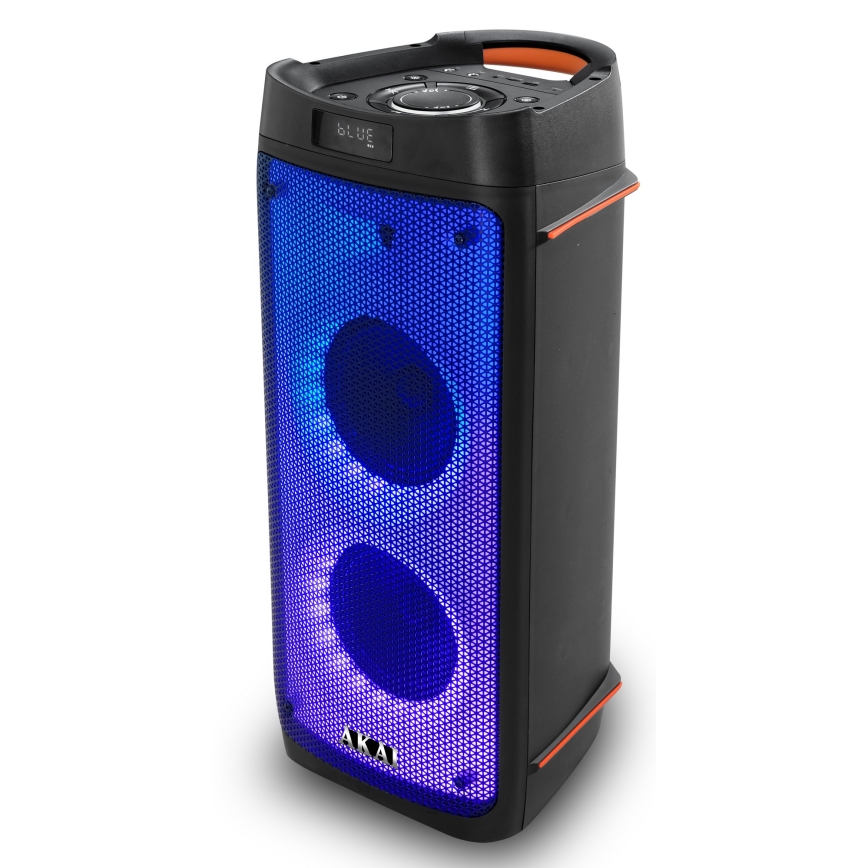 AKAI PARTY BOX 810 - Ασύρματο ηχείο 65 W / 230 V, μπαταρία 5000 mAh + τηλεχειριστήριο