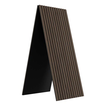 Ακουστικό πάνελ τοίχου VASALUND 240x52 cm, φινίρισμα καρυδιάς