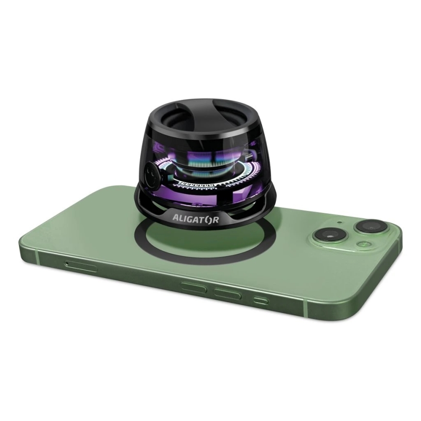 Aligator ABSMB01 - Μαγνητικό ηχείο για MagSafe Mini Beat 400 mAh μαύρο