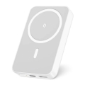 Aligator AMS04WT - Power bank με ασύρματη φόρτιση Qi και MagSafe, 10000 mAh, 15W Power Delivery, μαύρο