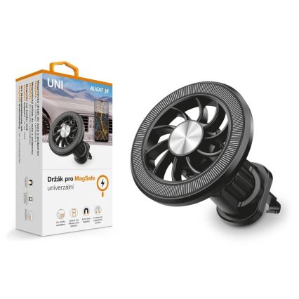 Aligator AMS06BK - Μαγνητική βάση τηλεφώνου για αυτοκίνητο MagSafe, μαύρη
