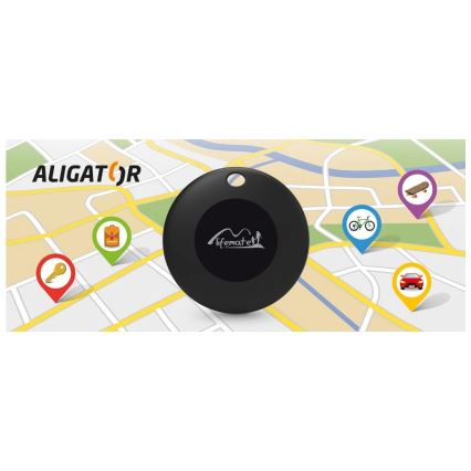 Aligator APD001 - Life Tag εντοπιστής, 1xCR2032, IP65, μαύρο
