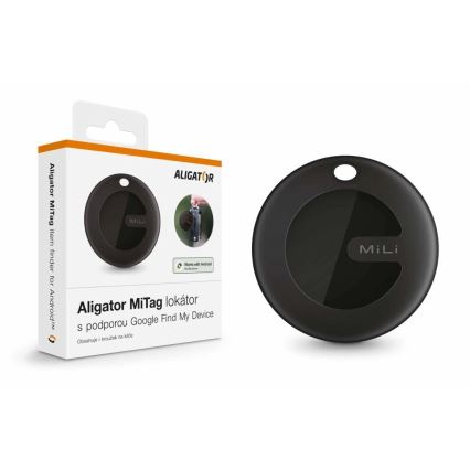Aligator APD003 - Εντοπιστής MiTag 1xCR2032 IP67 μαύρο