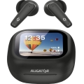 Aligator ATR10BK - Ασύρματα ακουστικά με μεταφραστή 2-σε-1 Pods Translate 470 mAh + 2x 40 mAh μαύρο