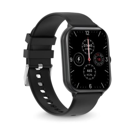 Aligator AW10BK - Έξυπνο ρολόι Watch GO 220 mAh IP67 μαύρο