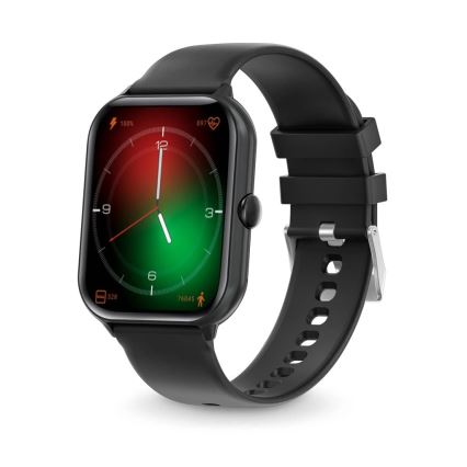 Aligator AW10BK - Έξυπνο ρολόι Watch GO 220 mAh IP67 μαύρο