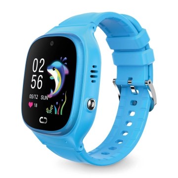 Aligator AW11BE - Έξυπνο ρολόι Watch Junior 2 450 mAh IP67 Wi-Fi μπλε