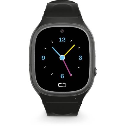 Aligator AW11BK - Έξυπνο ρολόι Watch Junior 2 450 mAh IP67 Wi-Fi μαύρο