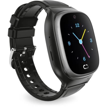 Aligator AW11BK - Έξυπνο ρολόι Watch Junior 2 450 mAh IP67 Wi-Fi μαύρο