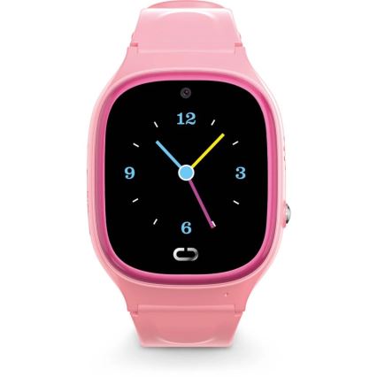 Aligator AW11PK - Έξυπνο ρολόι Watch Junior 2, 450 mAh, IP67, Wi‑Fi, ροζ