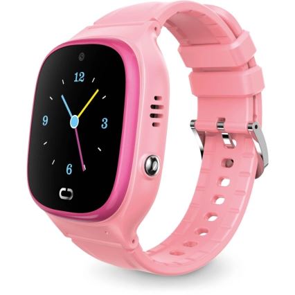 Aligator AW11PK - Έξυπνο ρολόι Watch Junior 2, 450 mAh, IP67, Wi‑Fi, ροζ