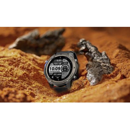 Aligator AW12BK - Έξυπνο ρολόι Watch GPS 500 mAh IP69K μαύρο