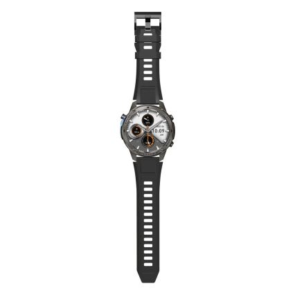 Aligator AW12BK - Έξυπνο ρολόι Watch GPS 500 mAh IP69K μαύρο